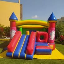 Inflable con resbaladilla